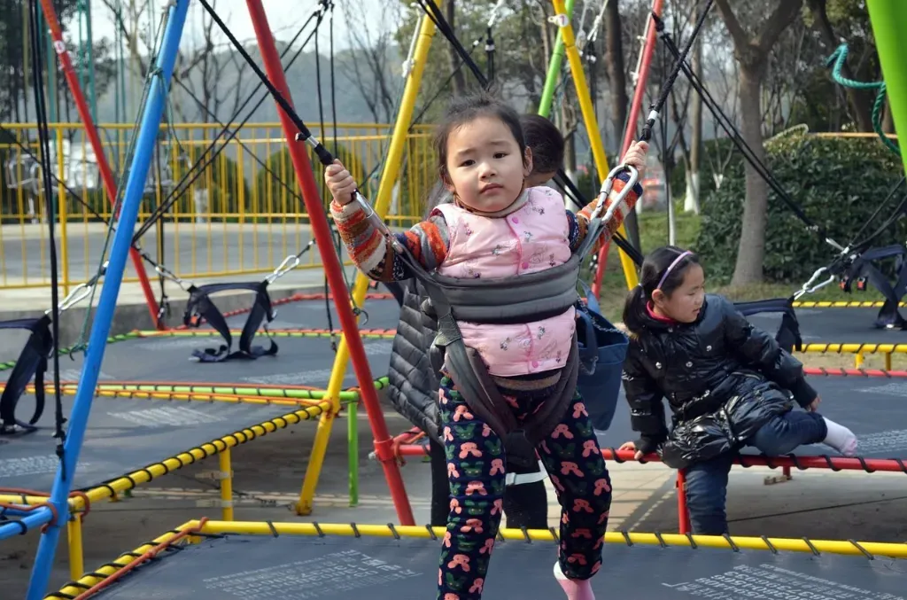 Park trampolin w Warszawie